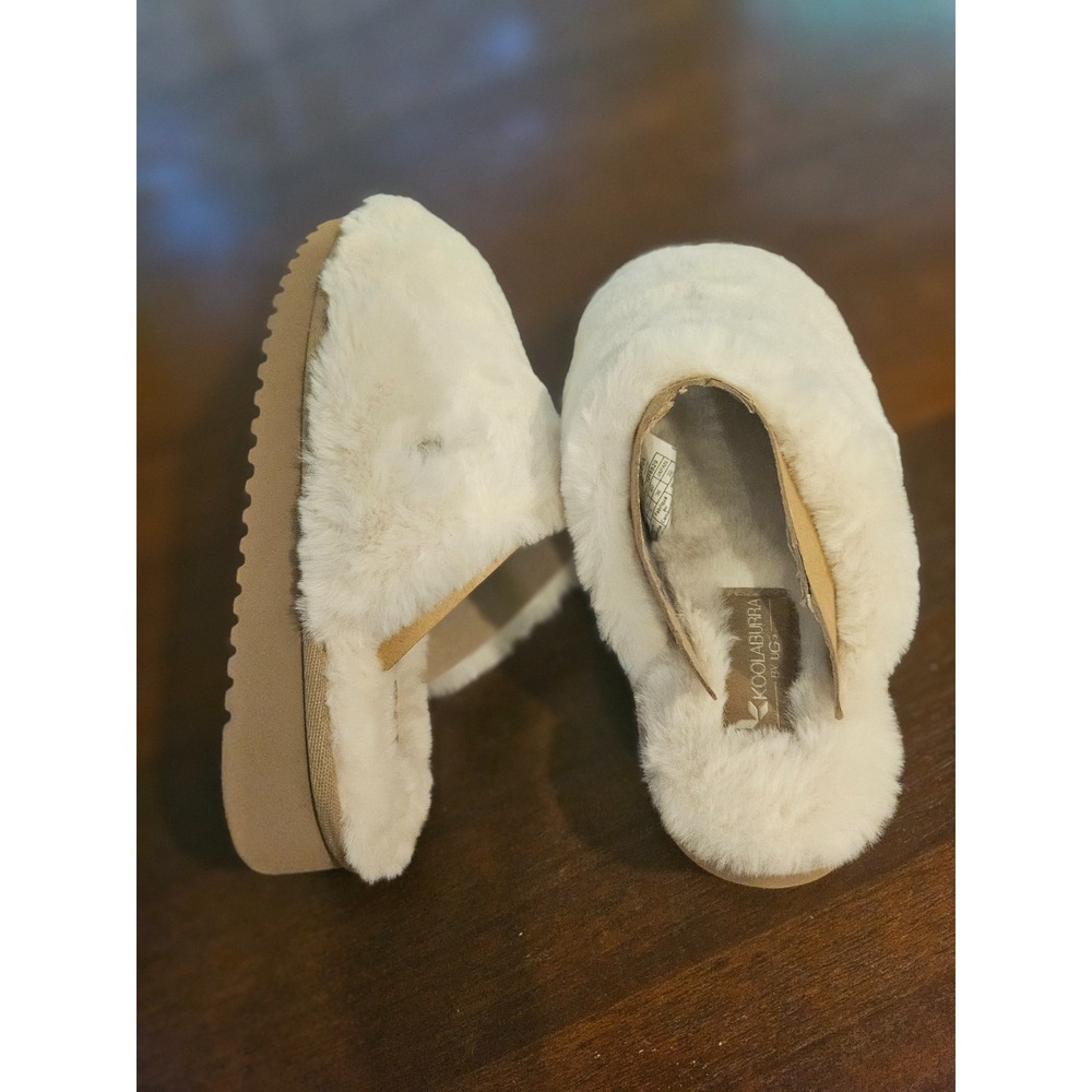 Koolaburra by UGG Pomi Slippers, Beige, US 5 New In Box - Picture 6 of 8